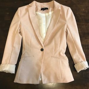 Blush pink HM blazer
